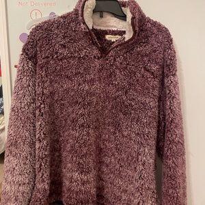 soft purple fleece